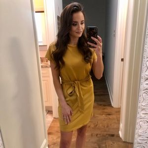 Yellow Tshirt Dress